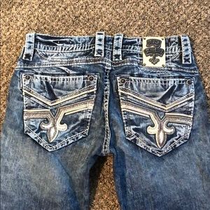 Men’s rock revival jeans